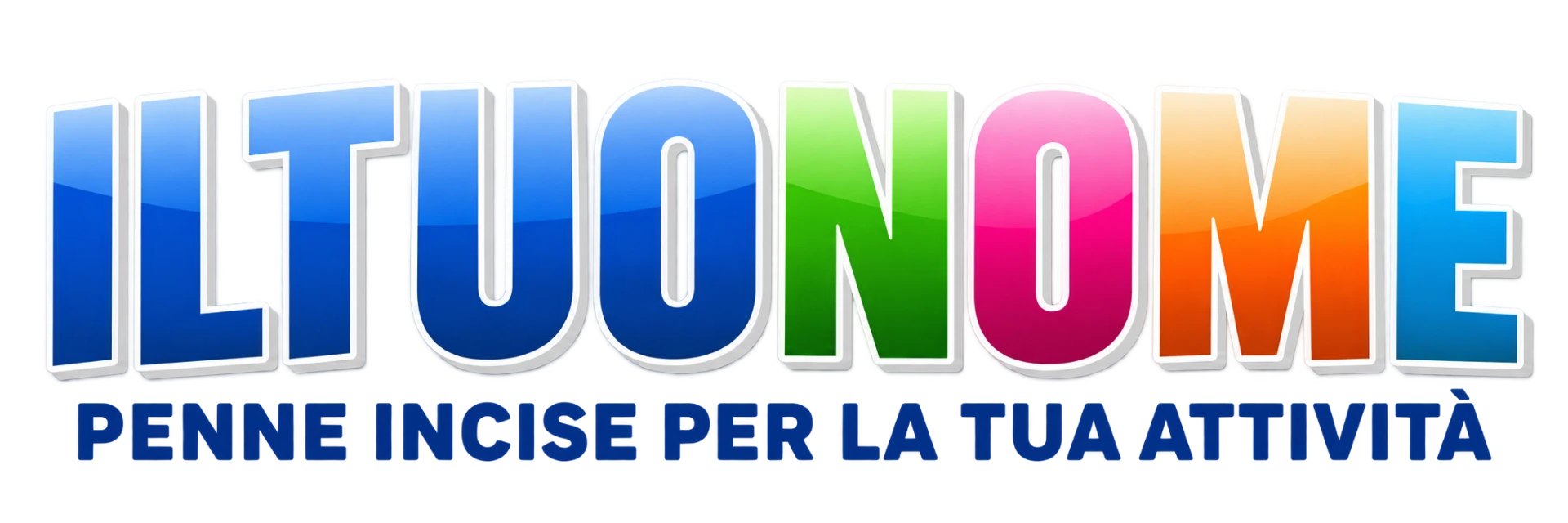 Il Tuo Nome — Penne incise per la tua attività